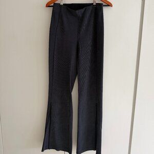 Lululemon Brushed Softstreme Ribbed Zip Flare Pant